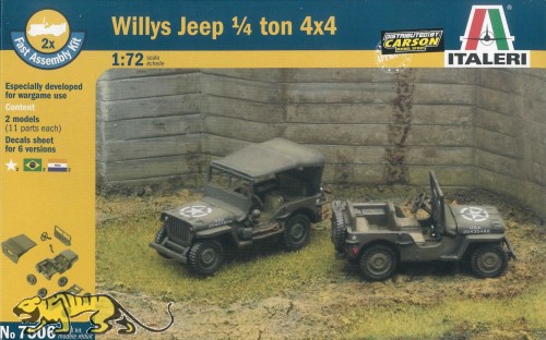 Willys Jeep 1/4 ton 4x4 - 1/72