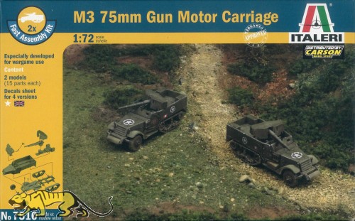 M3 75mm Gun Motor Carriage - 1:72
