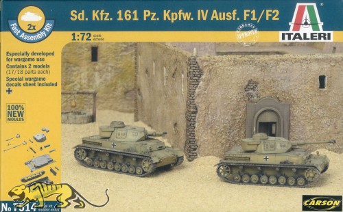 Sd.Kfz. 161 Pz.Kpfw. IV Ausf. F1/F2 - 1/72