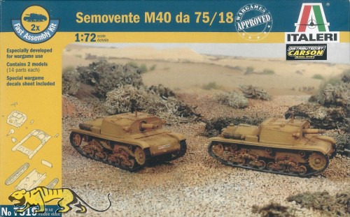 Semovente M40 da 75/18 - 1/72