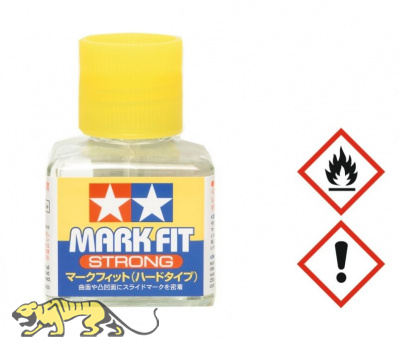 Tamiya Mark Fit Strong - Decal Solvent Solution - 40ml