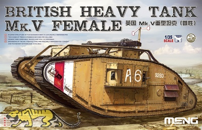 British Heavy Tank Mk. V Female - 1:35