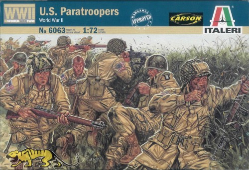 U.S. Paratroopers - World War II - 1/72