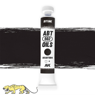 Abteilung 502 004 - Bitumen - Ölfarbe - 20ml