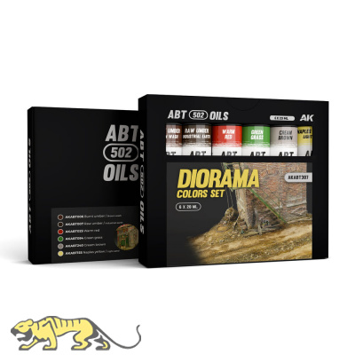 Diorama Farben Set - 6 Farben