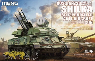 Russian ZSU-23-4 Shilka - Self Propelled Anti-Aircraft Gun - 1/35