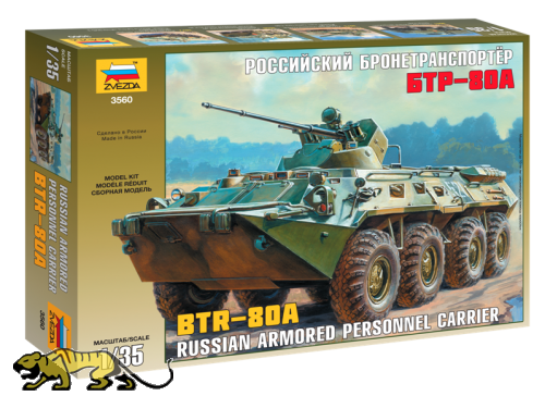 BTR-80A - Russian Personnel Carrier - 1/35