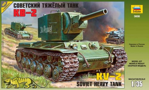 Soviet Heavy Tank KV-2 - 1/35