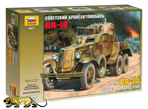 Sowjetisches Aufklärungsfahrzeug BA-10 - 1:35
