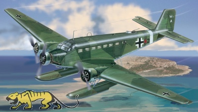 Junkers Ju 52/3m - Seeflugzeug mit Schwimmern - 1:72