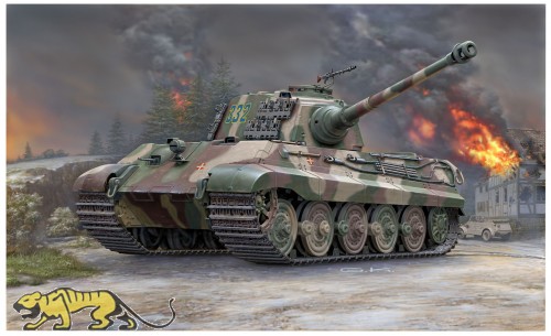 Tiger II Ausf. B - Henschel Turret - Kingtiger - 1/35