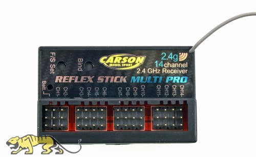 Receiver REFLEX Stick Multi Pro 14-channel 2,4 GHz