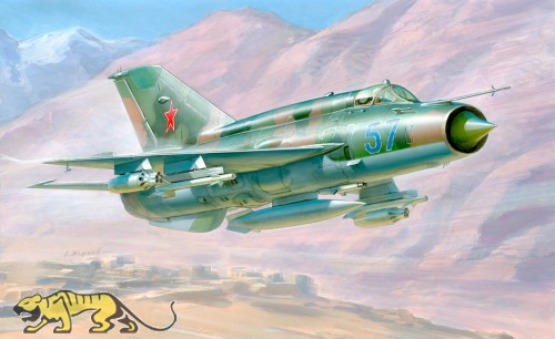 Mikojan-Gurewitsch MiG-21bis - Fishbed-L - Sowjetischer Abfangjäger - 1:72