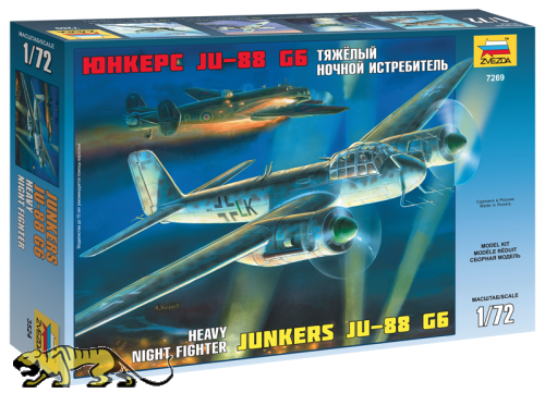 Junkers Ju 88 G-6 - Deutscher schwerer Nachtjäger - 1:72