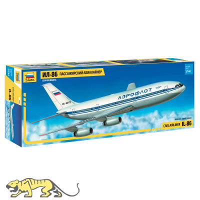 Iljuschin Il-86 - Ziviles Großraumflugzeug - 1:144