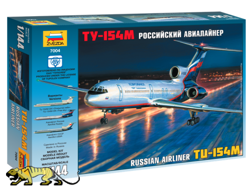 Tupolev Tu-154M - Russian Airliner - 1/144