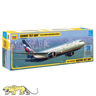 Boeing 767-300 - Ziviles Passagierflugzeug - 1:144