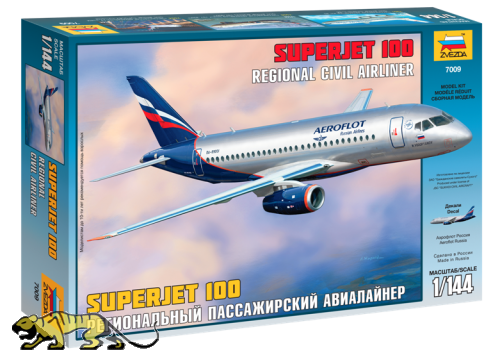 Sukhoi Superjet 100 - Regional Civil Airliner - 1/144