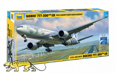 Boeing 777-300 ER - Ziviles Passagierflugzeug - 1:144