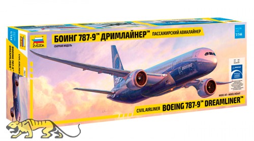Boeing 787-9 - Dreamliner - Ziviles Passagierflugzeug - 1:144