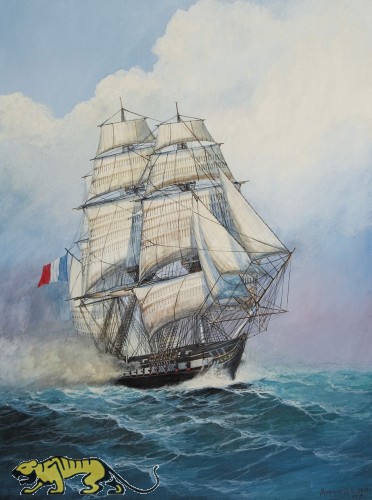 French Frigate Acheron - 1/200