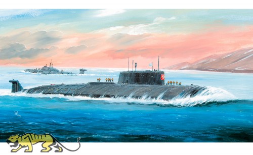 Kursk - K-141 - Russian Nuclear Submarine - 1/350