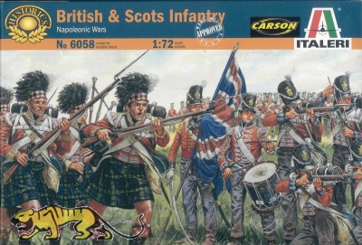 Britische und Schottische Infanterie - Napoleonische Kriege - 1:72