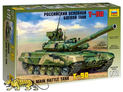 T-90 - Russischer Hauptkampfpanzer - 1:72