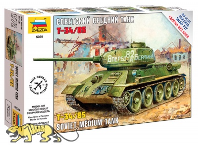 T-34/85 - Sowjetischer Kampfpanzer - 1:72