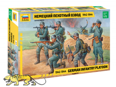 Deutscher Infanterie Zug 1942-1944 - 1:72