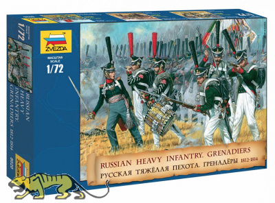 Russische Schwere Infanterie Grenadiere - 1812-1814 - 1:72