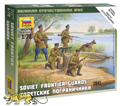 Sowjetische Grenzsoldaten - 1941 - 1:72