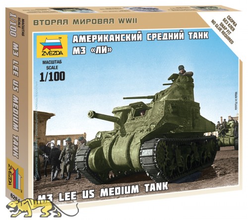 U.S. Medium Tank M3 Lee - 1/100