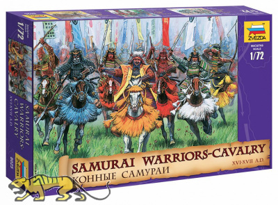 Samurai Krieger-Kavallerie - 16.-17. Jahrhundert - 1:72