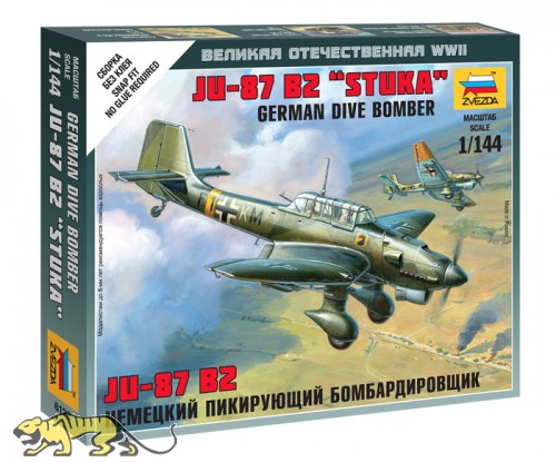 Junkers Ju 87 B-2 - Stuka - Deutscher Sturzkampfbomber - 1:144