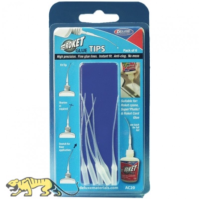 Roket - Glue Tips - 6 pcs.