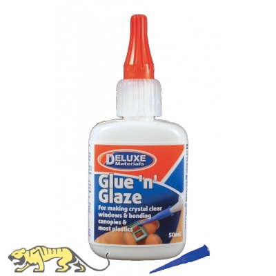 Glue 'n' Glaze - Bond & Glaze for clear parts - 50ml