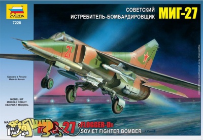 Mikojan-Gurewitsch MiG-27 - Flogger D - Sowjetischer Jagdbomber - 1:72