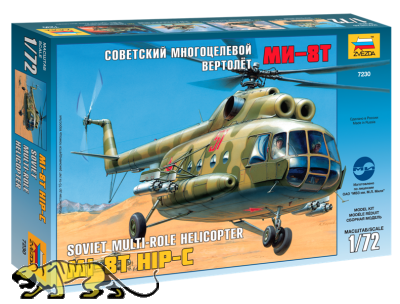 Mil Mi-8T - Hip-C - Russischer Mehrzweckhubschrauber - 1:72