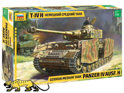 Panzerkampfwagen IV Ausf. H - German Medium Tank - 1/35