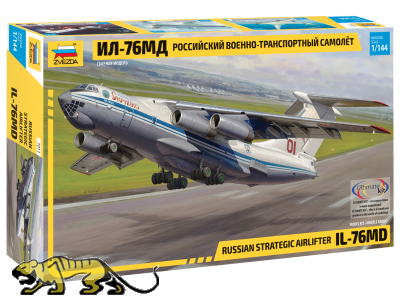 Russisches Strategisches Transportflugzeug Iljuschin Il-76MD - 1:144