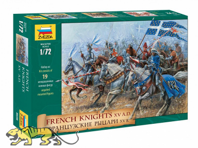 Französische Ritter XV. Jahrhundert - 1:72