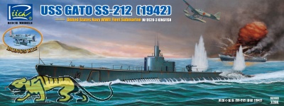 USS GATO SS-212 - 1942 - 1:200