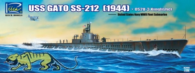 USS GATO SS-212 - 1944 - 1:200