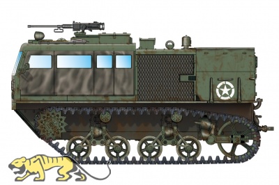 M4 High Speed Tractor (3-in./90mm) - 1:72