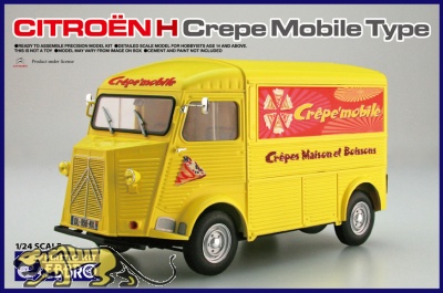 Citroen H Transporter - CrepeMobil Type - 1/24