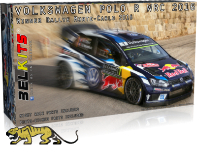 Volkswagen Polo R WRC 2016 - Winner Rally Monte-Carlo 2016 - 1/24