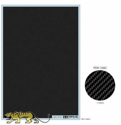 Tamiya Carbon Pattern Decal - Twill Weave / Extra Fine