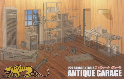 Garage & Tools - Antike Werkstatt - 1:24