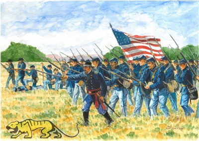 Union Infanterie - Amerikanischer Bürgerkrieg - 1:72